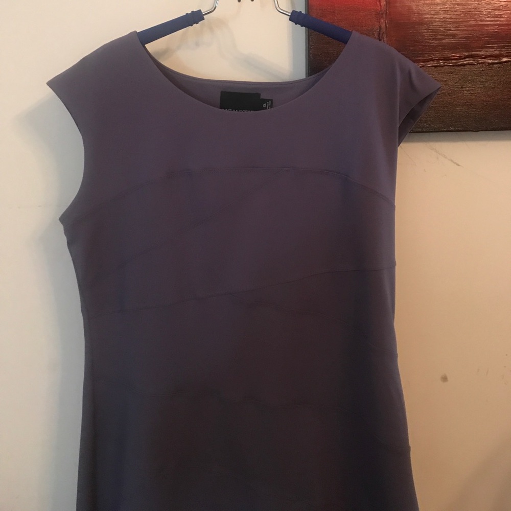 Slate Blue spandex dress